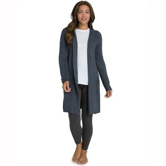 BAREFOOT DREAMS Cozychic Lite Santa Monica Cardigan - Picture 1 of 6